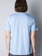 Блакитна гладка футболка | 6813712 | фото 2