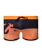 Плавки пляжні чорно-помаранчеві | 6813830 | фото 2