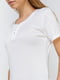 Піжама: біла футболка та сірі шорти в принт | 6815472 | фото 3
