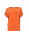 Піжама помаранчево-зелена із квітковим принтом: футболка та штани | 6815487 | фото 3