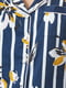 Сорочка Knightsbridge Floral Stripe принтована | 6815537 | фото 3