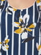 Сорочка нічна Knightsbridge Floral Stripe | 6815538 | фото 3
