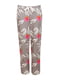 Піжама сіра з квітковим принтом: сорочка та штани | 6815557 | фото 4