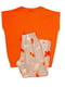 Піжама помаранчева з принтом метелика: футболка та штани | 6815615 | фото 4