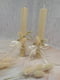 Набір весільних свічок з вощини “Сімейне вогнище” (3 шт.) | 6703473 | фото 4