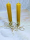 Набір весільних свічок з вощини “Сімейне вогнище” (3 шт.) | 6703475 | фото 5