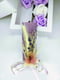 Подарунковий набір: свічка ручної роботи та 5 мильних троянд | 6816937 | фото 2