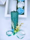 Подарунковий набір: свічка ручної роботи та 5 мильних троянд | 6816940 | фото 2