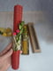 Великодня свічка ручної роботи із вощини з декором в упаковці (26 см) | 6816948 | фото 5