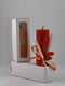 Свічка ручної роботи в подарунковій упаковці (13 см) | 6816954 | фото 2