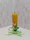 Подарунковий набір до Великодня: свічка ручної роботи (12 см; 3 см) і подарункова коробка | 6816945 | фото 10