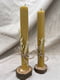 Свічка ручної роботи із натуральної медової вощини (26  х 3 см) | 6816971 | фото 6