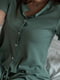 Зелена піжама «Selena»: шорти і сорочка | 6816319 | фото 3