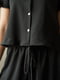 Чорна піжама «Selena»: шорти і сорочка | 6816321 | фото 5