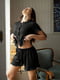 Чорна піжама «Selena»: шорти і сорочка | 6816321 | фото 6