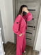 Рожевий велюровий костюм: толстовка та штани | 6816337 | фото 3