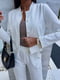 Білий костюм-двійка: жакет і штани | 6816450 | фото 7