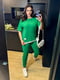 Зелений костюм-двійка: футболка і штани | 6816464 | фото 4