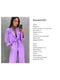 Фіолетовий костюм-двійка: сорочка та розкльошені штани | 6816485 | фото 6