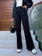 Чорний костюм-двійка: жакет і штани | 6816490 | фото 2