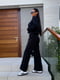 Чорний костюм-двійка: жакет і штани | 6816490 | фото 7