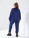 Синій прогулянковий костюм: толстовка та джогери | 6816504 | фото 4