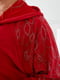 Червоний прогулянковий костюм: толстовка та джогери | 6816505 | фото 2