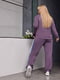 Спортивний костюм фіолетовий: кофта і штани | 6816532 | фото 3