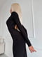 Чорна сукня-максі з відкритою спинкою | 6816546 | фото 8