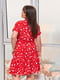 Червона сукня А-силуету на кулісці | 6816565 | фото 4