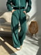 Спортивний костюм зелений: кофта і штани палаццо | 6816685 | фото 5