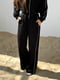 Спортивний костюм чорний: кофта і штани палаццо | 6816688 | фото 2