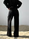 Спортивний костюм чорний: кофта і штани палаццо | 6816688 | фото 3