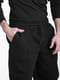 Теплі чорні спортивні штани на флісі | 6816693 | фото 6