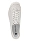Білі шкіряні кеди на шнурівці | 6815724 | фото 6