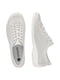 Білі шкіряні кеди на шнурівці | 6815724 | фото 8