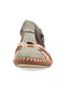 Різнокольорові туфлі з штучної шкіри | 6815784 | фото 4