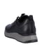 Чорні шкіряні кросівки на шнурівці | 6815872 | фото 5
