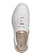 Білі шкіряні кросівки на рельєфній підошві | 6815989 | фото 4