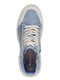 Сині черевики з шнурівкою | 6815998 | фото 4