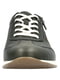 Зелені шкіряні кросівки на шнурівці | 6816004 | фото 4