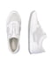 Білі шкіряні кросівки з рельєфною підошвою | 6816019 | фото 8
