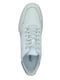 Білі шкіряні кросівки на шнурівці | 6816030 | фото 5