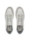 Білі шкіряні кросівки на шнурівці | 6816032 | фото 5