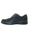 Чорні шкіряні туфлі з застібками-липучками | 6816064 | фото 3