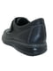 Чорні шкіряні туфлі з застібками-липучками | 6816064 | фото 5