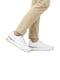 Білі шкіряні кросівки на рельєфній підошві | 6816103 | фото 9