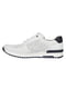 Білі шкіряні кросівки на шнурівці | 6816110 | фото 3