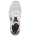 Білі шкіряні кросівки на шнурівці | 6816110 | фото 6