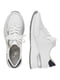 Білі шкіряні кросівки з блискавками | 6816125 | фото 9